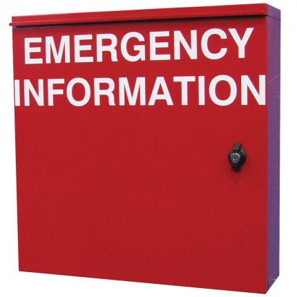 Manifest Emergency Information Cabinet - STOREMASTA